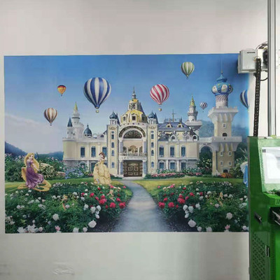 墻體彩繪機 3D立體噴繪技術重塑戶外文化墻與廣告壁畫