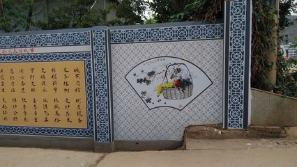 彩繪春城 錦泰墻體彩繪助力昆明創建文明城市